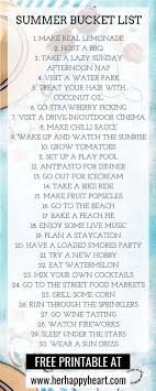 The Ultimate 2020 Summer Bucket List Free Printable Ultimate Summer Bucket List Summer Fun List Summer Bucket Lists