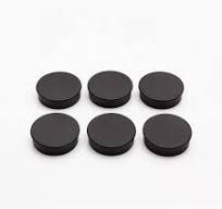 Wholesale Strong Plastic Coated Small Round Colored Magnets Office  Whiteboard Memo Board Magnet