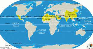 How many countries pass through tropic of capricorn? In Which Countries Does Tropic Of Capricorn Pass Quora