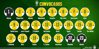 Foram relacionados 23 jogadores para disputa, que começa no dia 14 de junho. Confira A Lista De Convocacao Da Selecao Brasileira Para A Copa America Noroesteonline Comnoroesteonline Com