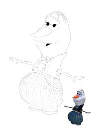 Black white red green blue yellow magenta cyan. Frozen 2 Olaf With A Sample Coloring Page Free Frozen Ii Coloring Pictures Coloring1 Com