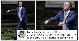 Get the latest news on matt hancock from itv news team. The Poke On Twitter Our 17 Favourite Funny Responses To Matt Hancock S Latest Weird Walk Https T Co Wl1loxcygd