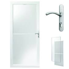 Maybe you would like to learn more about one of these? Andersen Storm Door 36 X 80 White Retractable Screen 8 Series Nickel Right Zabitat