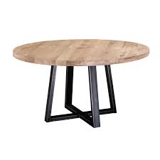 Visitez ebay pour une grande sélection de table bois brut. Table Ronde Pampelonne En Chene Pieds W For Me Lab