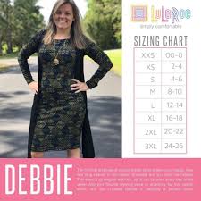 This Sizing Chart Will Help You Find Your Debbie Size