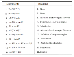 angle properties postulates and theorems wyzant resources