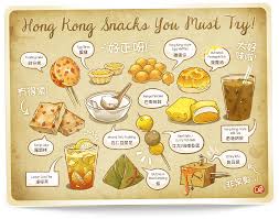 hong kong snacks you must try hong kong food food cartoon asian snacks