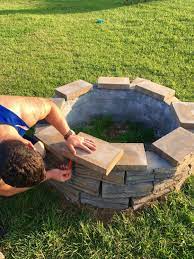 Retaining wall block fire pit ideas. Pin On Diy Fire Pit