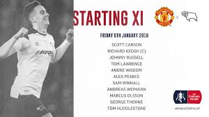 They will travel to anfield for the reverse tie against liverpool two weeks later, on march 19. Derby County On Twitter Here S How The Rams Line Up For This Evening S Emiratesfacup Clash With Manutd At Old Trafford Dcfcfans