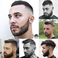 Styles should focus on the sides or across the forehead whilst staying relatively flat on top. 29 Best Short Hairstyles With Beards For Men 2021 Guide