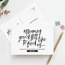 We can't wait for you to visit. Funny Moving Announcement Postcards Just Moved Post Cards Etsy In 2021 Moving Announcement Postcard Funny Moving Announcement Change Of Address Cards