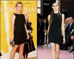 Image of Kate Winslet in Dior gown
