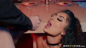 A great way to swallow sperm after dealing the monster so fine - Hell Moms