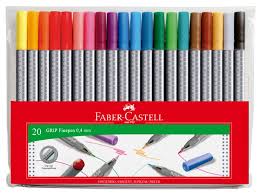 Caneta Faber Castell Fine Pen Pastel Fineliner Faber Castell Google Sok Coisas De Papelaria Materiais Escolares Bonitos Material De Desenho