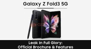 With less than three weeks left until galaxy unpacked, reliable leaker evan blass has shared some crucial samsung galaxy z fold 3 and galaxy z flip 3 details that corroborate some older leaks. Exclusive Samsung Galaxy Z Fold 3 5g Revealed In Full Glory Official Brochure Features