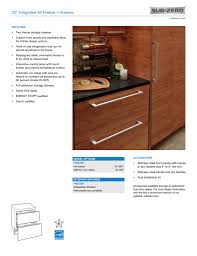 Design accepts custom wood or stainless. Sub Zero Id 30f Freezer Id 30f Id 30fi User Manual Manualzz