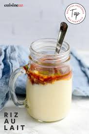 Riz Au Lait Facile Minute Recette Riz Au Lait Riz Au Lait Facile Recette