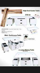 Browse our transforming space saving tables, modern extending dining tables & occasional tables, purchase online, ship worldwide. Convertible Center Table Furniture Fixture Metro Manila Philippines Dylan03