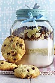 Cookies Im Glas Und Andere Leckere Geschenke Aus Der Kuche Cookies Rezept Lecker Backmischungen