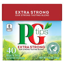 Maybe you would like to learn more about one of these? Pg Tips Extra Strong Black Tea Bags 40 Ct Walmart Com Walmart Com