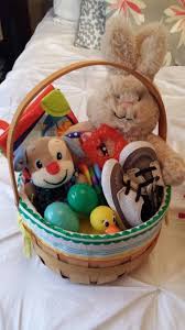 Baby S First Easter Basket Easter Basket For Baby Boy Baby Easter Basket Baby S First Easter Basket Easter Crafts