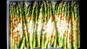 Cheesy Garlic Roasted Asparagus Youtube Roasted Asparagus Asparagus Best Side Dishes