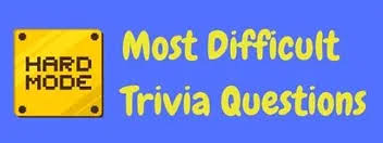 If you're stuck for questions to ask when planning a trivia night, you'll find that there are lots of different options when you choose history trivia questions. 30 Seriously Difficult Trivia Questions To Test Your Brain