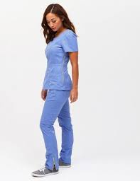 The Moto Pant In Ceil Blue Medical Scrubs By Jaanuu Uniformes Medicos Pijama Quirurgica Uniformes