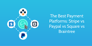 The Best Payment Platforms Stripe Vs Paypal Vs Square Vs Braintree Online School Organization Braintree Business Process Management