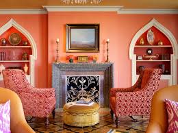 Schattige Rosa Farbe Fur Wande In Einem Romantischen Interieur In 38 Schonen Bildern Wohnzimmerfarben Warme Wohnzimmer Und Wohnzimmer Design