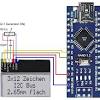 Arduino nano pinout and exact connections with schematic representation. 1