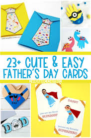 Watch her video tutorial which demonstrates just how easy it is to make these fabulous watercolor birthday cards for pennies. Cute Father S Day Cards For Kids To Make Messy Little Monster