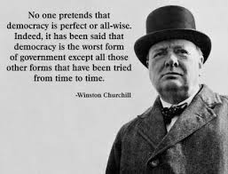 Winston churchill democracy quote meaning. Winston Churchill Quote Democracy Blank Template Imgflip