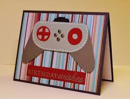 Handmade Birthday Card Ideas For Little Brother Masculine Handmade Birthday Card Video Game Geek Birthday Xbox Playstation Nintendo Birthd Handmade Birthday Cards Birthday Cards Diy Cool Birthday Cards