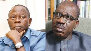 Analysis Edo 2020 Higher Stake For Oshiomhole As Obaseki Ize Iyamu Battle Again