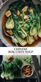 Bok Choy Soup Omnivore S Cookbook In 2020 Bok Choy Soup Easy Soup Recipes Recipes
