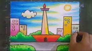 Maybe you would like to learn more about one of these? Cara Gambar Monas Cara Menggambar Monas Youtube