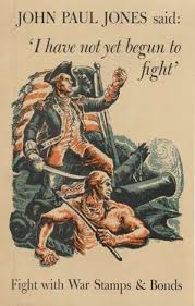 John Paul Jones Said James Henry Daugherty The Vintage Poster John Paul Jones War Propaganda Posters