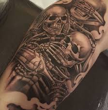 See no evil, hear no evil, speak no evil skull tattoos design. See No Evil Tattoo Tattoos Tattoo Almere Gohardtattoo Evil Tattoo Evil Tattoos Ta Artofit
