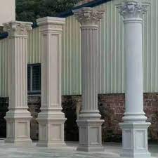 Find different types of round and square pillar designs for main gates & temples in kerala india. 40cm 15 75in Grc Grg Abs 4 Slots Plain Bodies Simple Design Classic Baroque Square Concrete Gypsum Roman Pillar Column Mould Fencing Trellis Gates Aliexpress