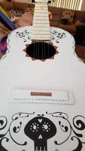Cardboard Coco Guitar 4th Birthday Haloween Guitar