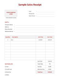 All three methods are successful: 12 Free Sales Receipt Templates Word Excel Pdf