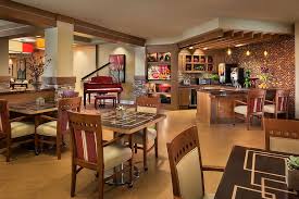 Incorporating Small Casual Spaces That Feel More Like A Cafe Or Bistro Give Senior Living Res Senior Living Interior Design Senior Living Design Senior Living