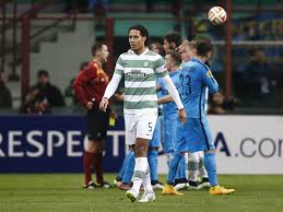 Celtic video highlights are collected in the media tab for the most popular matches as soon as video appear on video hosting sites like youtube or dailymotion. Inter Milan Vs Celtic Virgil Van Dijk Blames Referee For San Siro Red Card The Independent The Independent