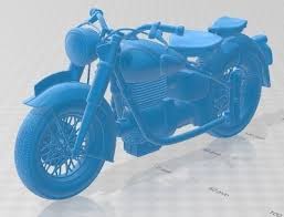 Image result for Blue 1951 Motorcycle
