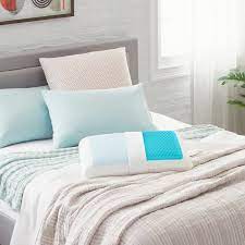 Comfort Revolution Blue Bubble Gel Memory Foam Pillow