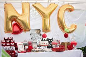 Maybe you would like to learn more about one of these? New York City Birthday Party Ideas Photo 1 Of 27 Catch My Party New York Theme Party New York Party New York City Birthday Party