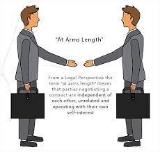 Feb 25, 2020 · at the foundation of transfer pricing is the arm's length principle, which states that the price charged in a controlled transaction between two related parties should be the same as that in a transaction between two unrelated parties on the open market. What Does At Arms Length Mean Legally