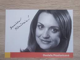 Dětství prožila v jaroměřicích nad rokytnou. Autogram Daniela Pisarovicova Z Ct Original Vyprodej Aukro