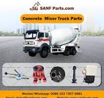 concrete truck mixer spare parts